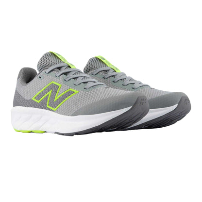 Grey-Volt - Lifestyle - New Balance Childrens-Kids 520 V9 Low Running Trainers