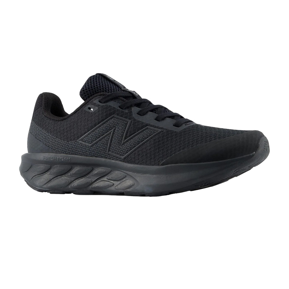 Triple Black - Front - New Balance Childrens-Kids 520 V9 Low Running Trainers