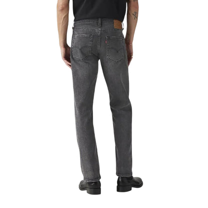 Midnight Trail - Back - Levis Mens 514 5 Pockets Straight Leg Jeans