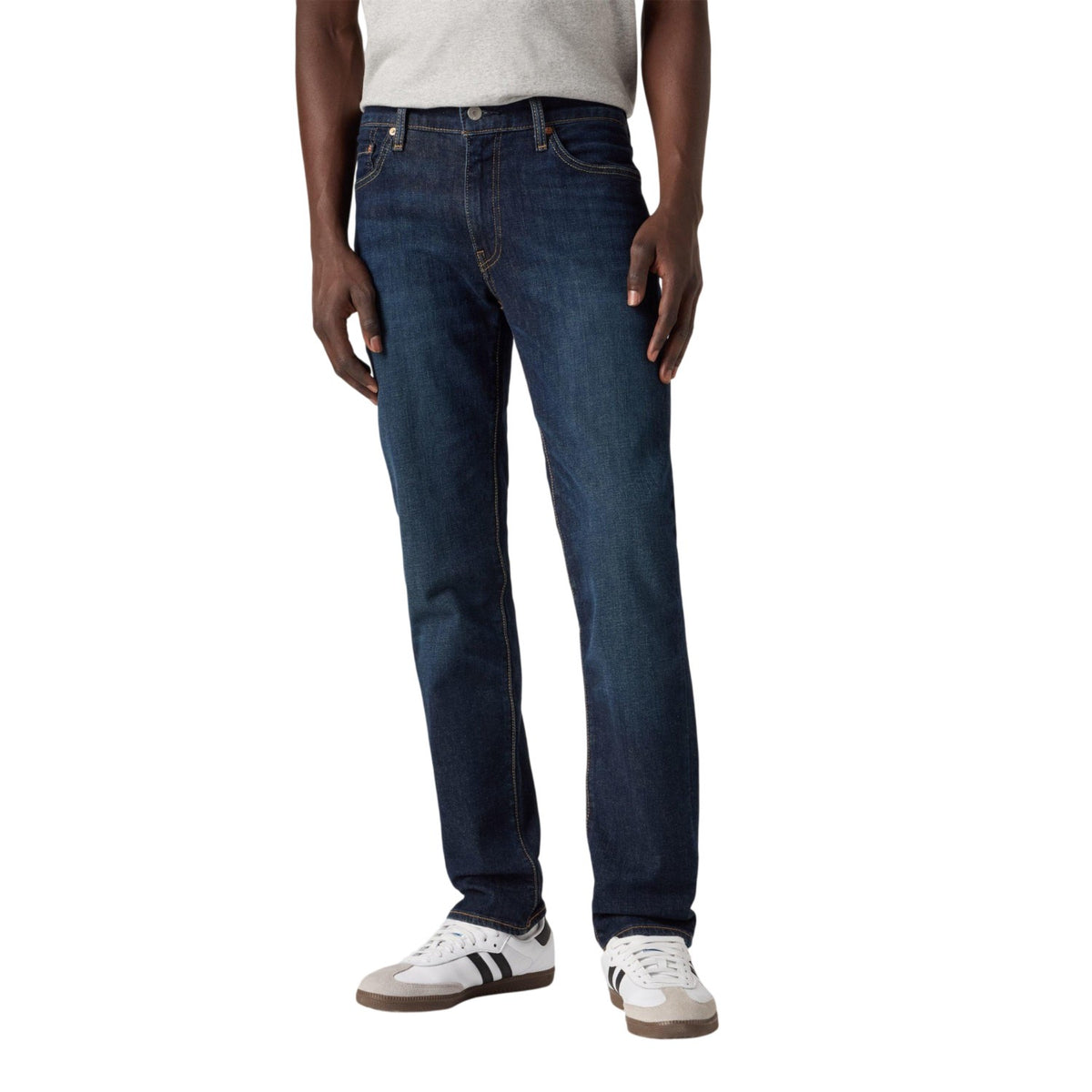 Biologia - Side - Levis Mens 511 Faded 5 Pockets Slim Jeans