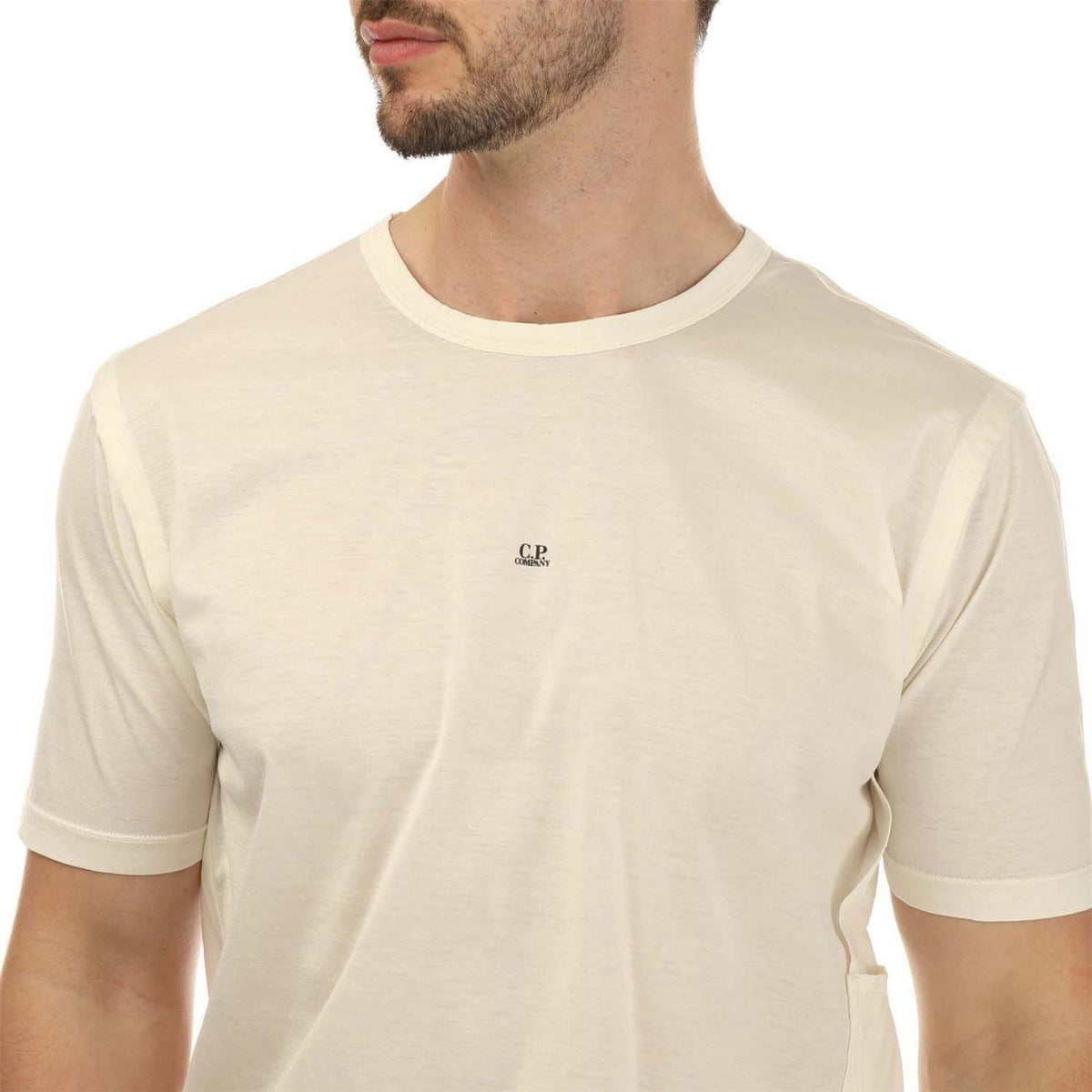 White - Side - C.P. Company Mens No Gravity T-Shirt