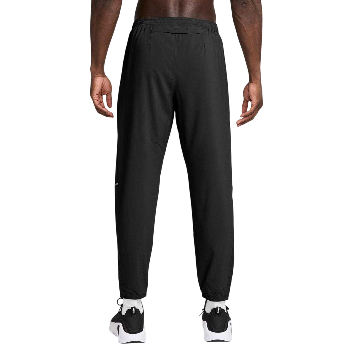 Black - Back - Nike Mens Miler Running Tracksuit Bottoms