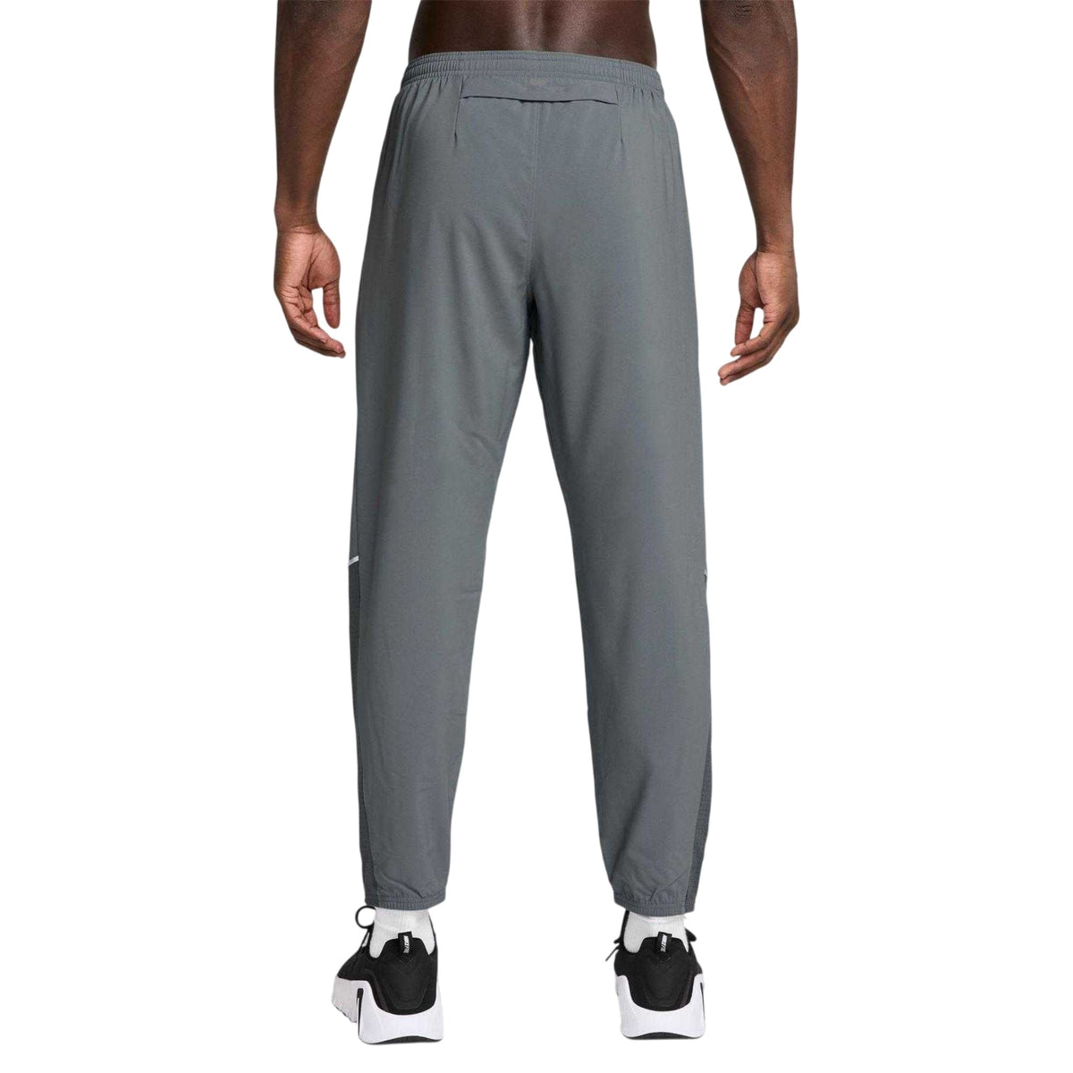 Smoke Grey - Back - Nike Mens Miler Running Tracksuit Bottoms