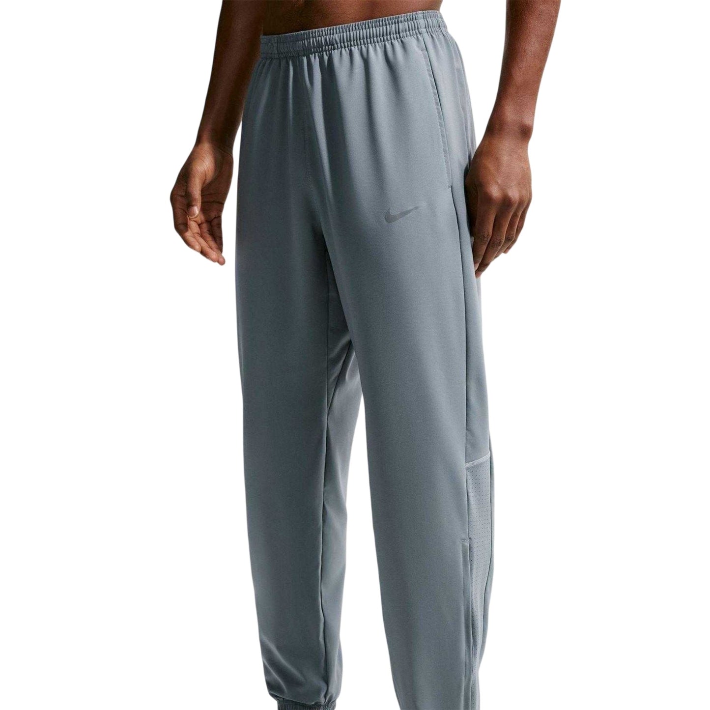 Smoke Grey - Side - Nike Mens Miler Running Tracksuit Bottoms