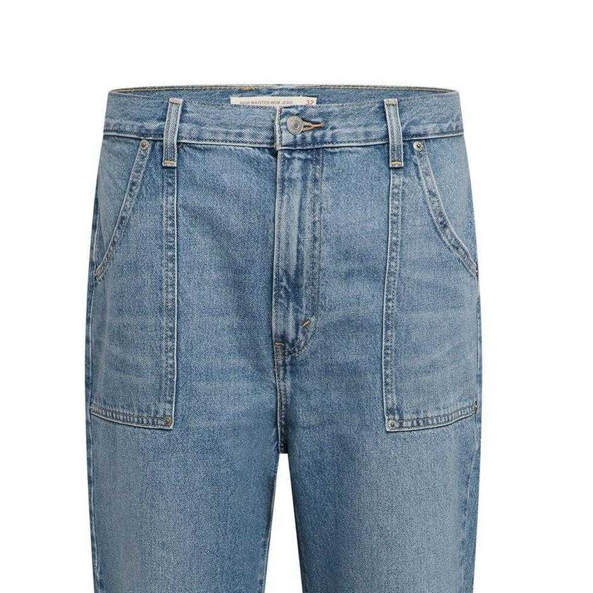Study Group - Side - Levis Womens-Ladies High Waist Mom Jeans
