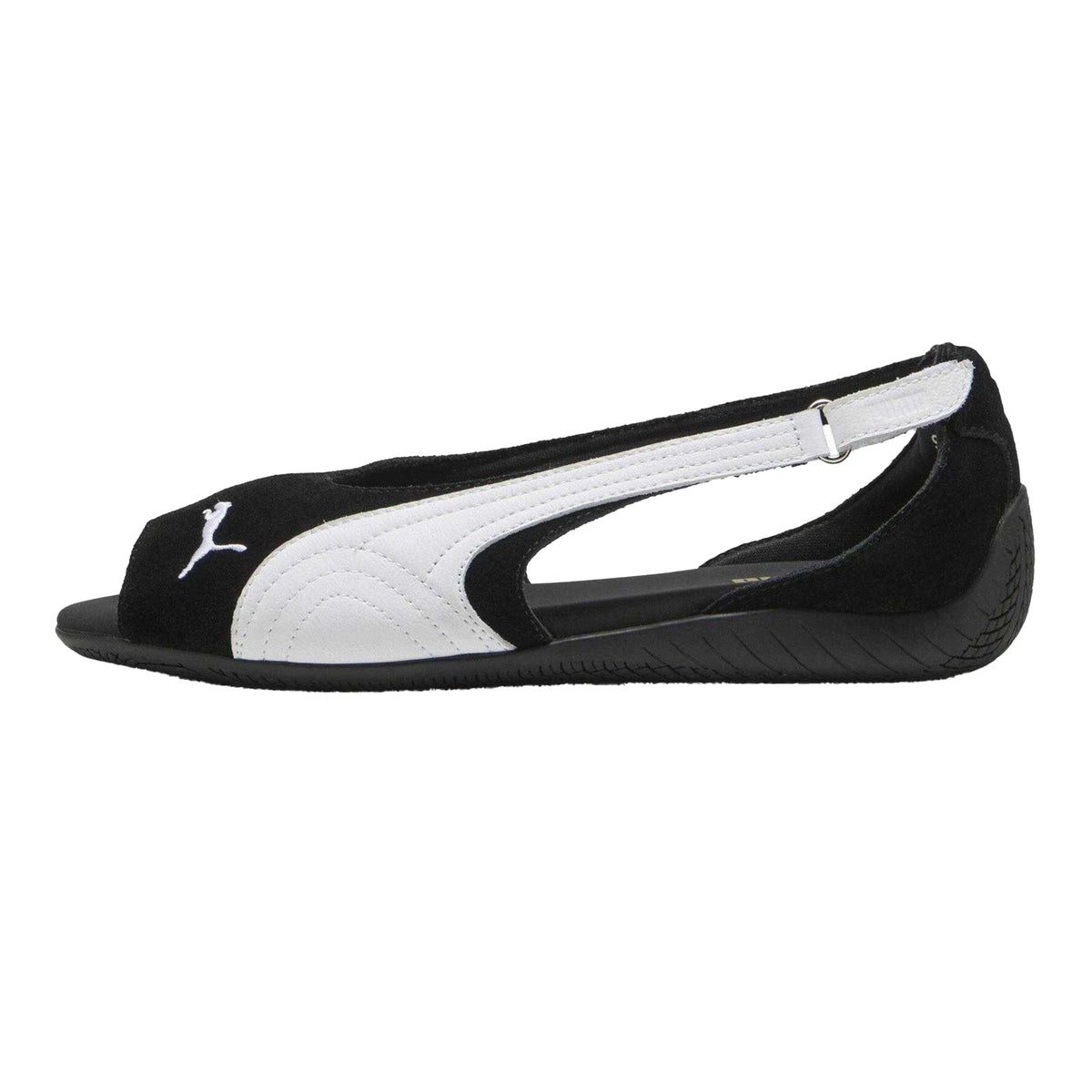Puma Black - Side - Puma Womens-Ladies Speedcat Leather Mary Janes