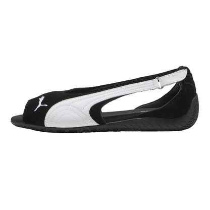 Puma Black - Side - Puma Womens-Ladies Speedcat Leather Mary Janes