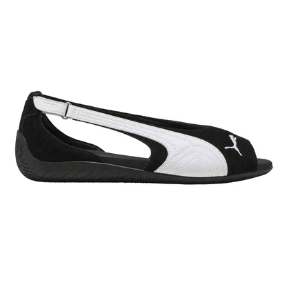 Puma Black - Front - Puma Womens-Ladies Speedcat Leather Mary Janes