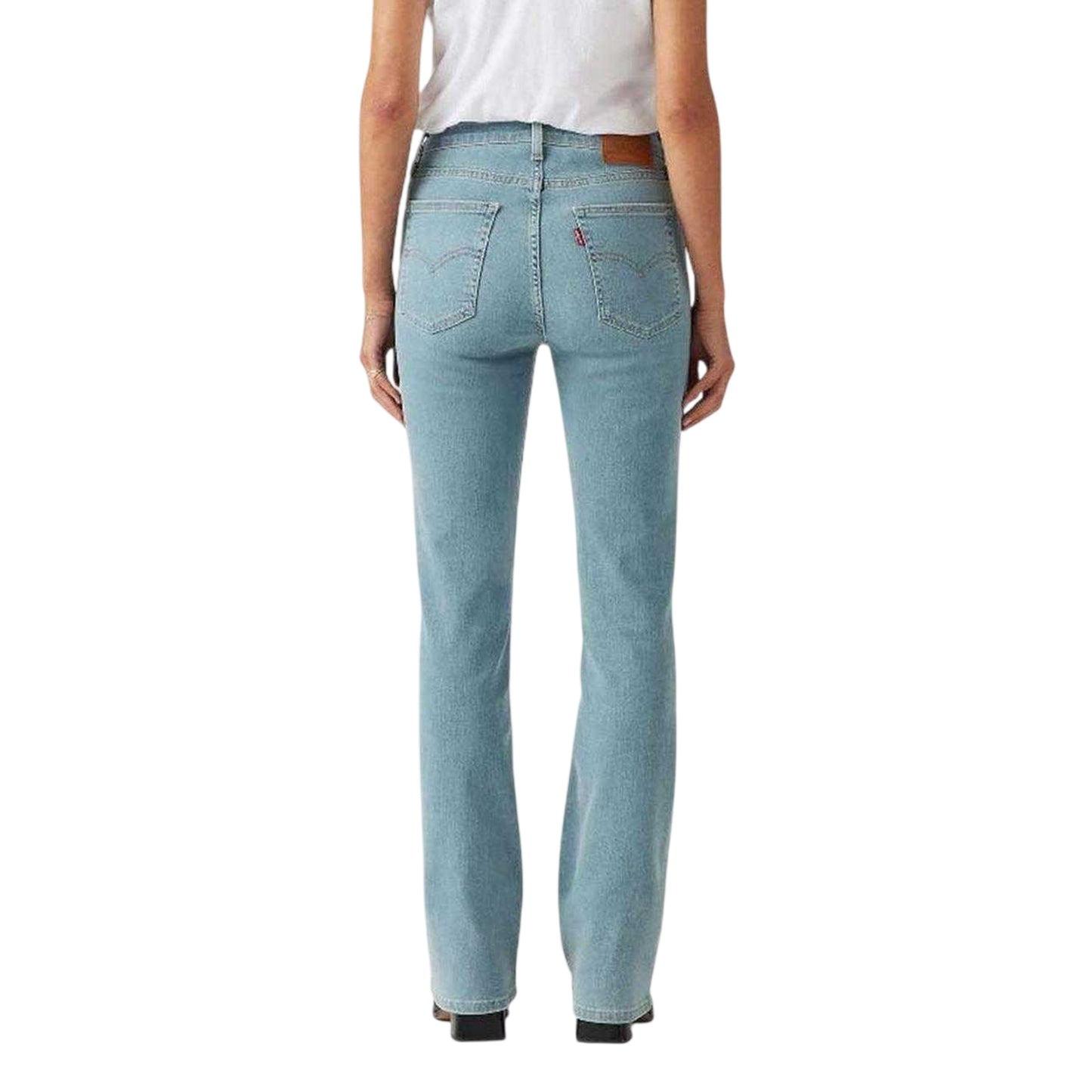 Liberty Life - Back - Levis Womens-Ladies 725 Denim High Rise Jeans
