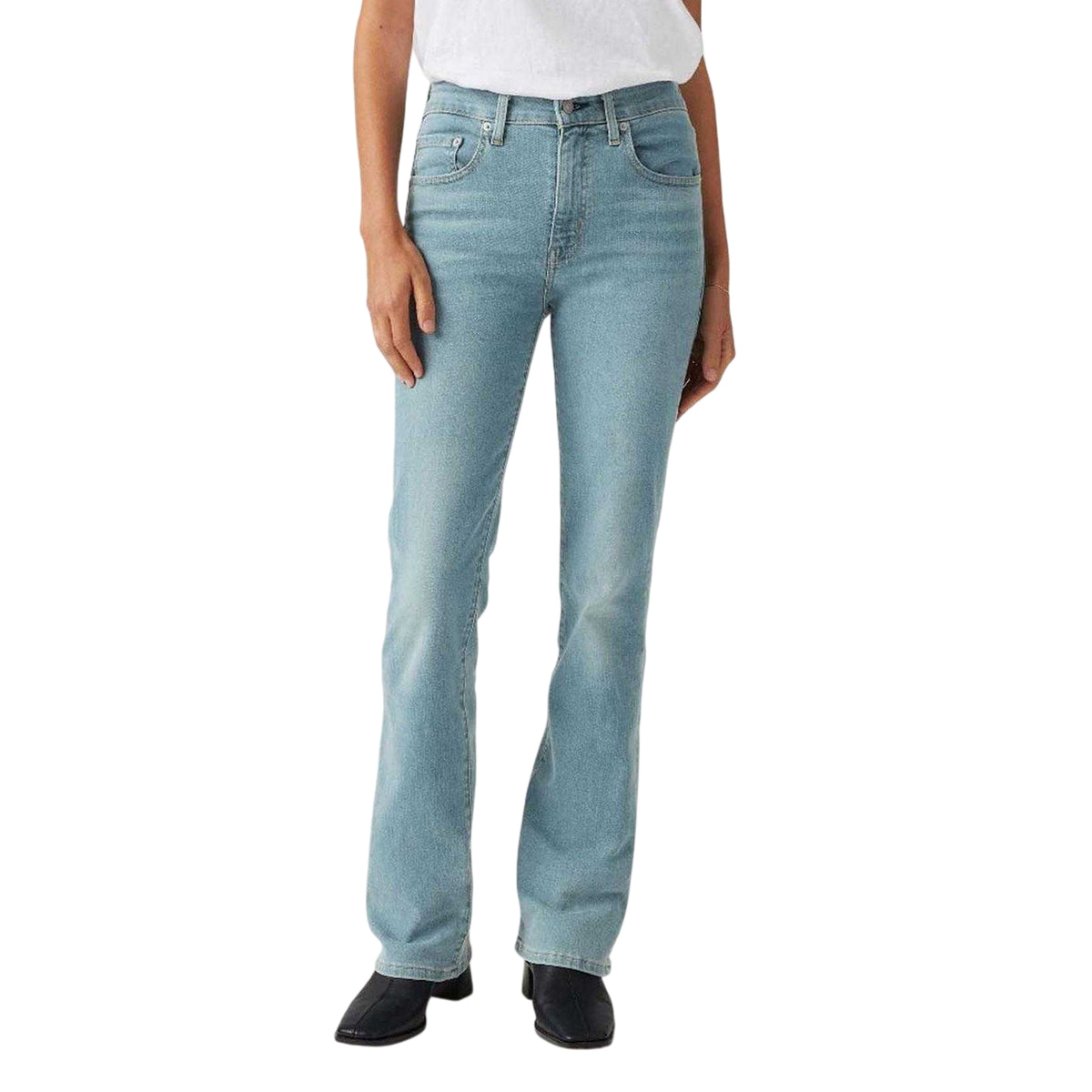 Liberty Life - Side - Levis Womens-Ladies 725 Denim High Rise Jeans