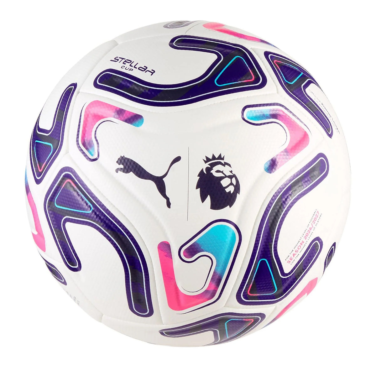 White-Purple - Front - Puma 25-26 Premier League Football