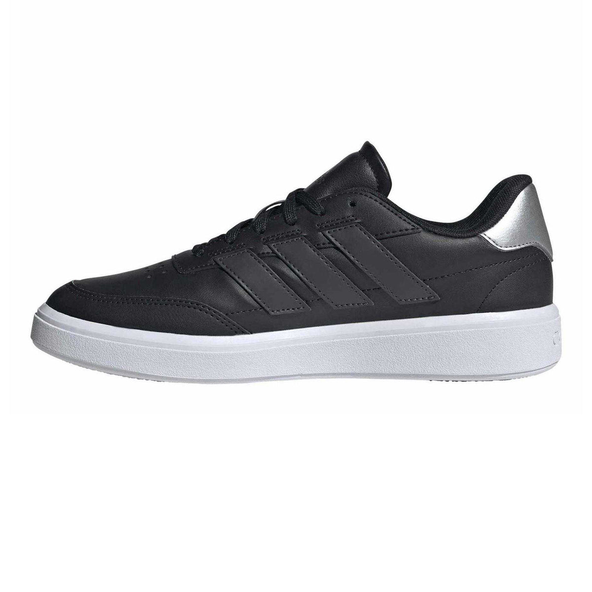 Core Black - Side - Adidas Mens Courtblock Trainers