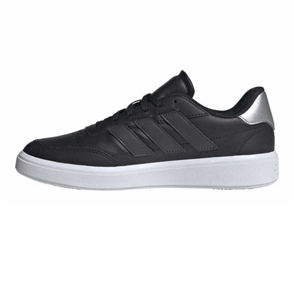 Core Black - Side - Adidas Mens Courtblock Trainers