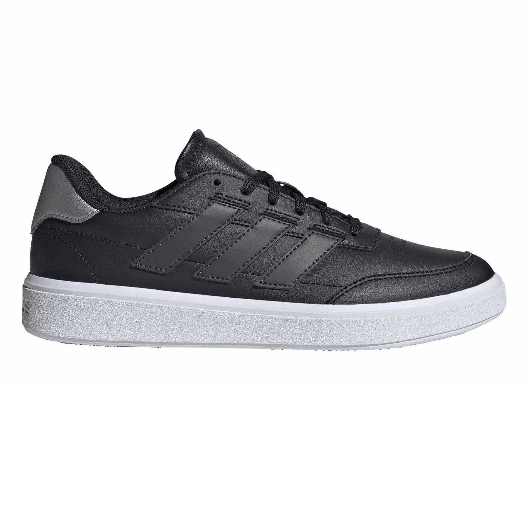 Core Black - Front - Adidas Mens Courtblock Trainers