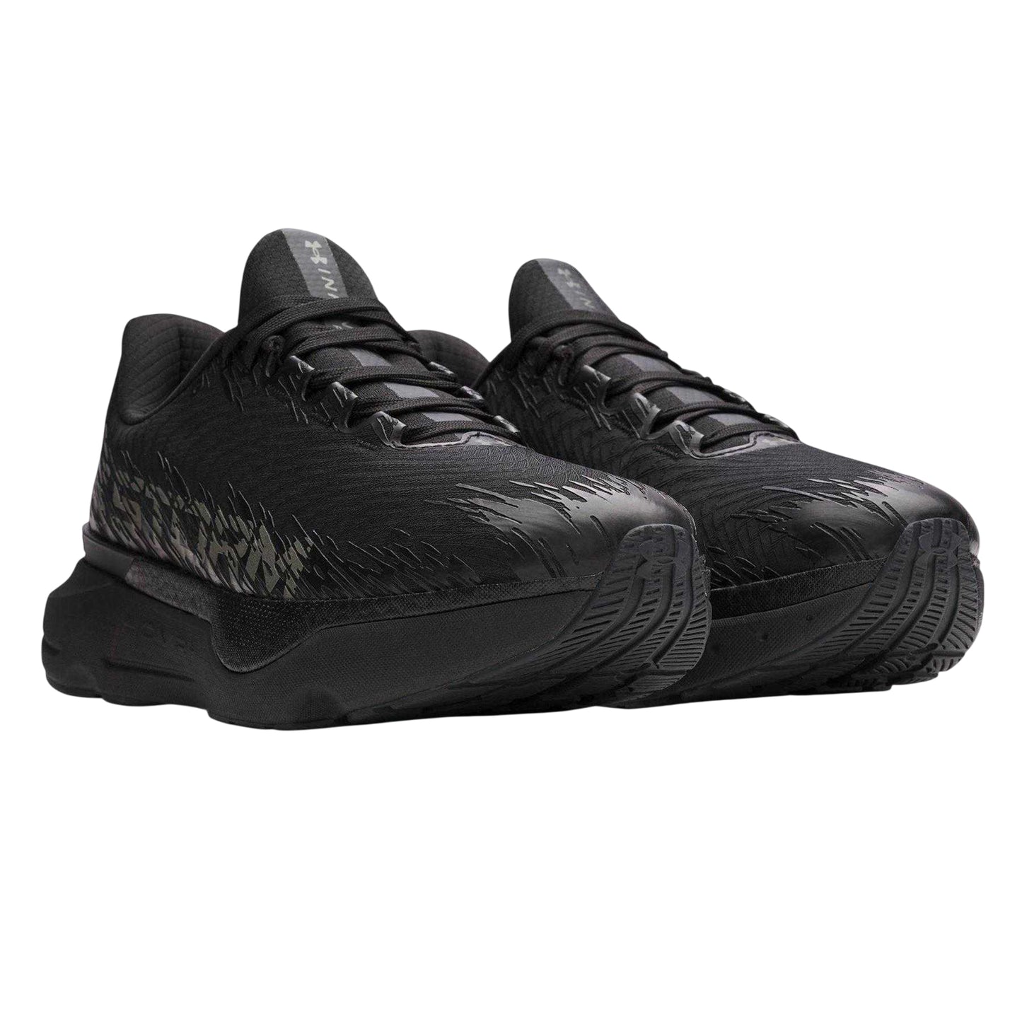 Black - Pack Shot - Under Armour Mens Infinite Pro 2 Trainers