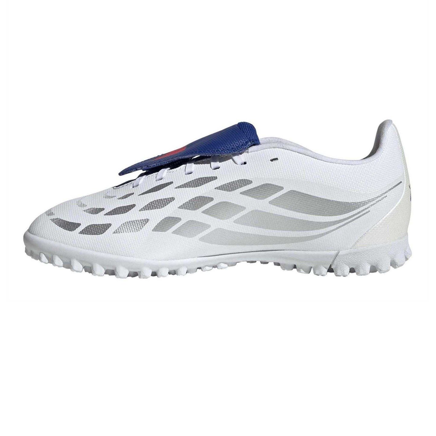 White - Side - Adidas Womens-Ladies Predator Club Football Boots