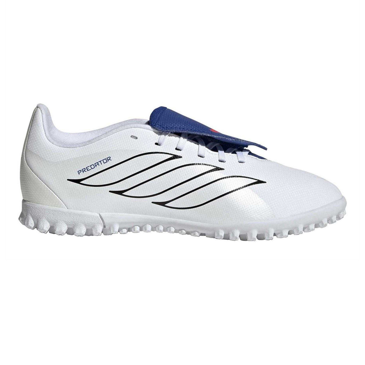 White - Front - Adidas Womens-Ladies Predator Club Football Boots