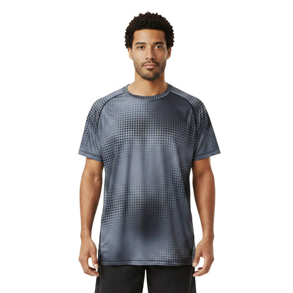 Black Camo - Side - Newline Mens All-Over Print Short-Sleeved T-Shirt