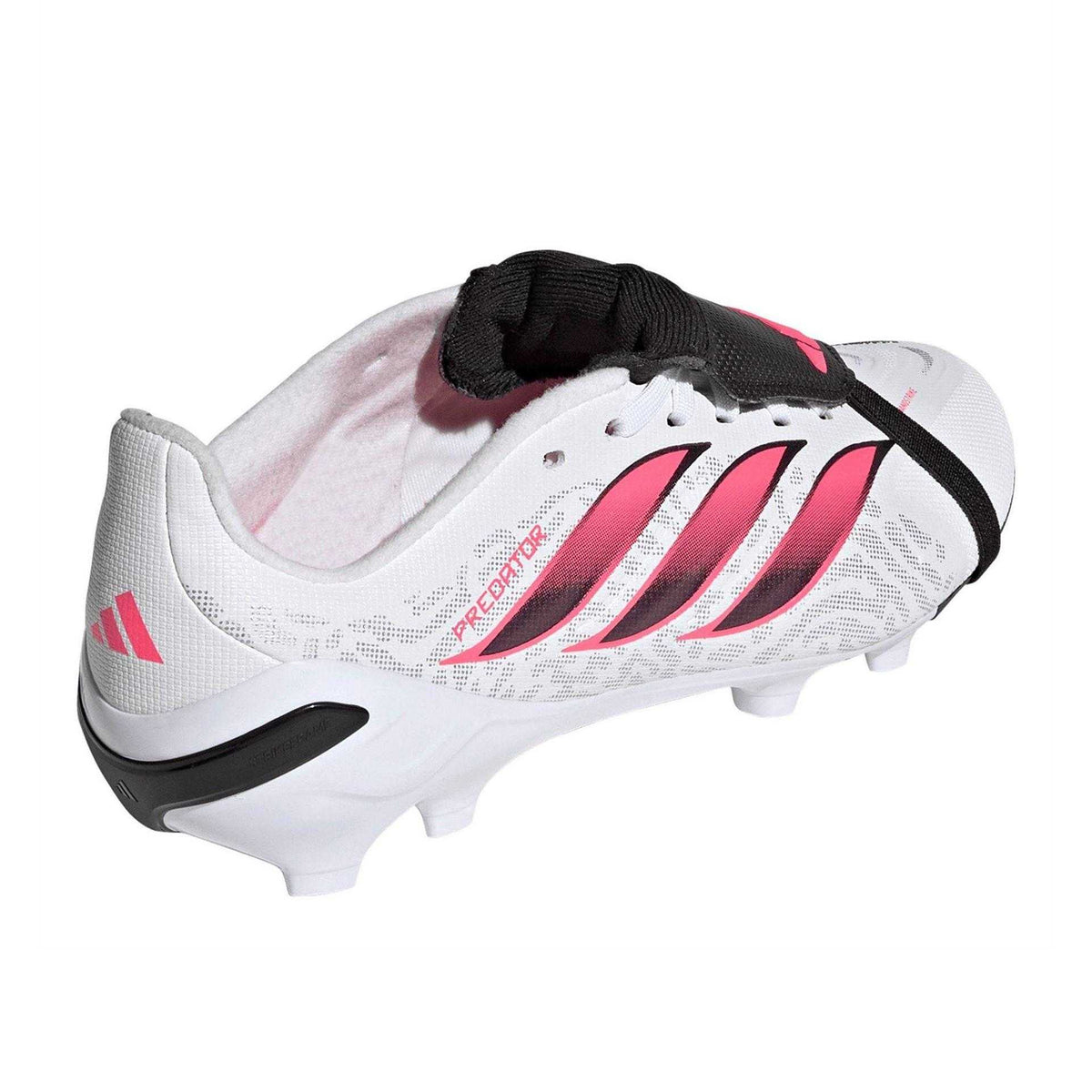 White-Coral - Back - Predator Unisex Adult Predator .3 Football Boots