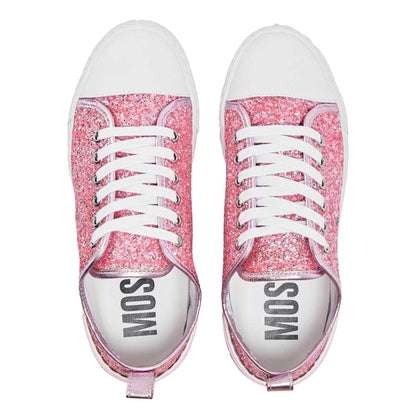 Pink - Lifestyle - Moschino Childrens-Kids Low Cut Trainers