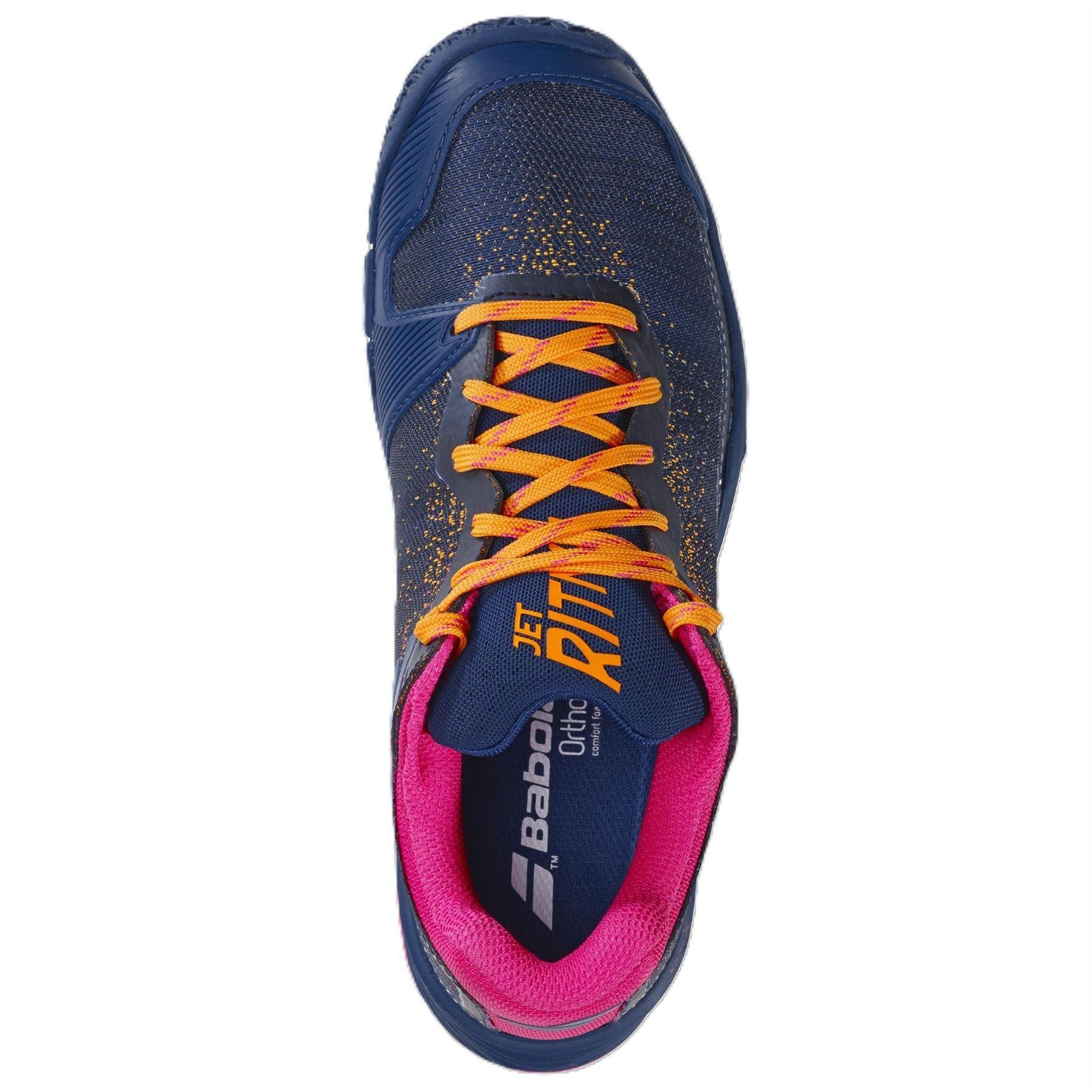 Blue-Rose - Side - Babolat Womens-Ladies Jet Ritma Tennis Shoes