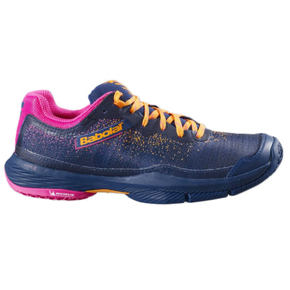 Blue-Rose - Front - Babolat Womens-Ladies Jet Ritma Tennis Shoes