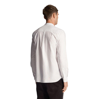 White - Back - Lyle & Scott Mens Oxford Shirt