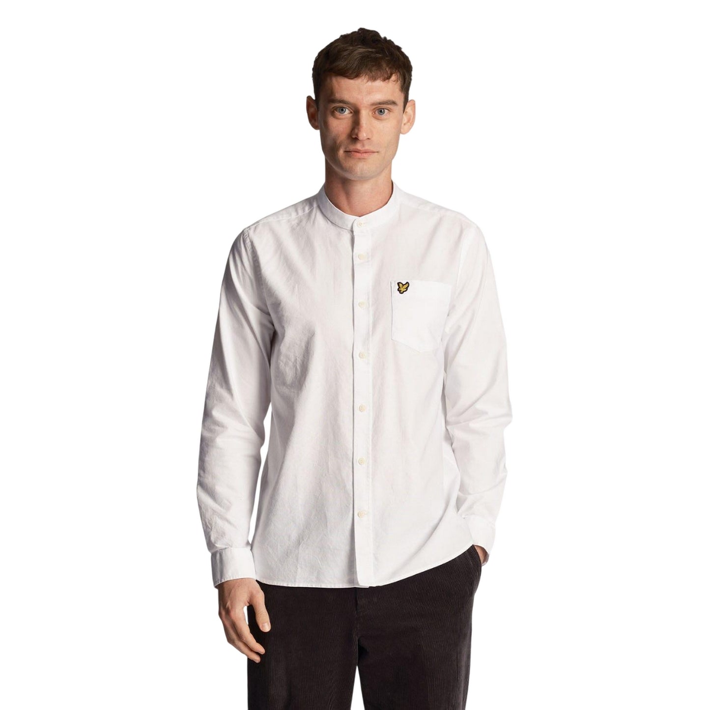 White - Lifestyle - Lyle & Scott Mens Oxford Shirt