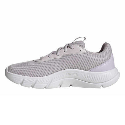 Purple - Side - Adidas Childrens-Kids 3 Stripes Cloudfoam Walking Shoes