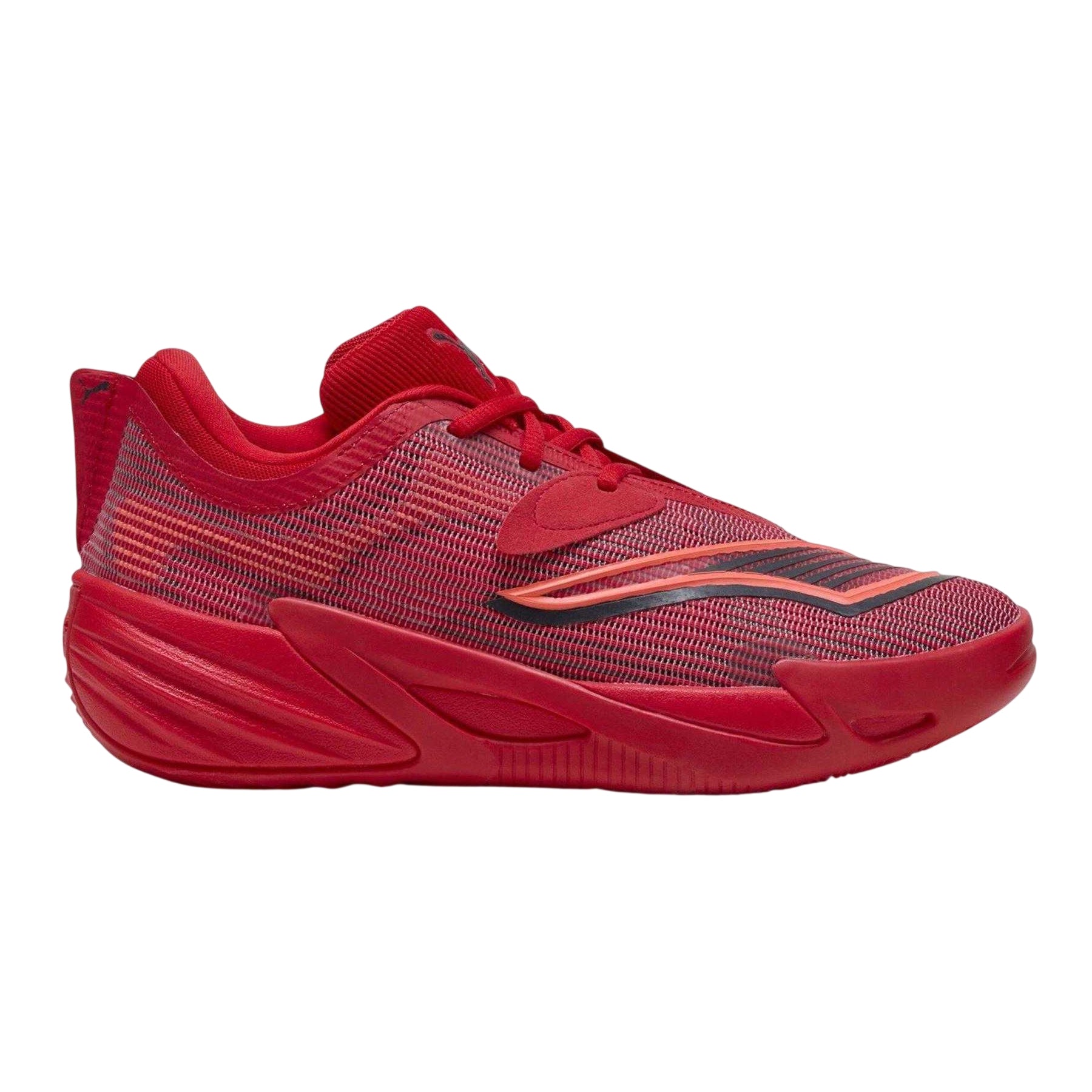 Red - Front - Puma Mens All-Pro Nitro 2 Basketball Shoes