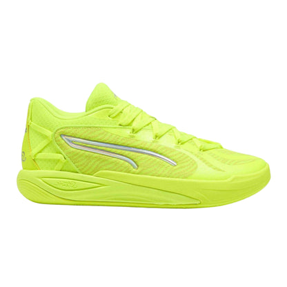 Lime - Front - Puma Mens Stewie 4 Flawless Basketball Shoes