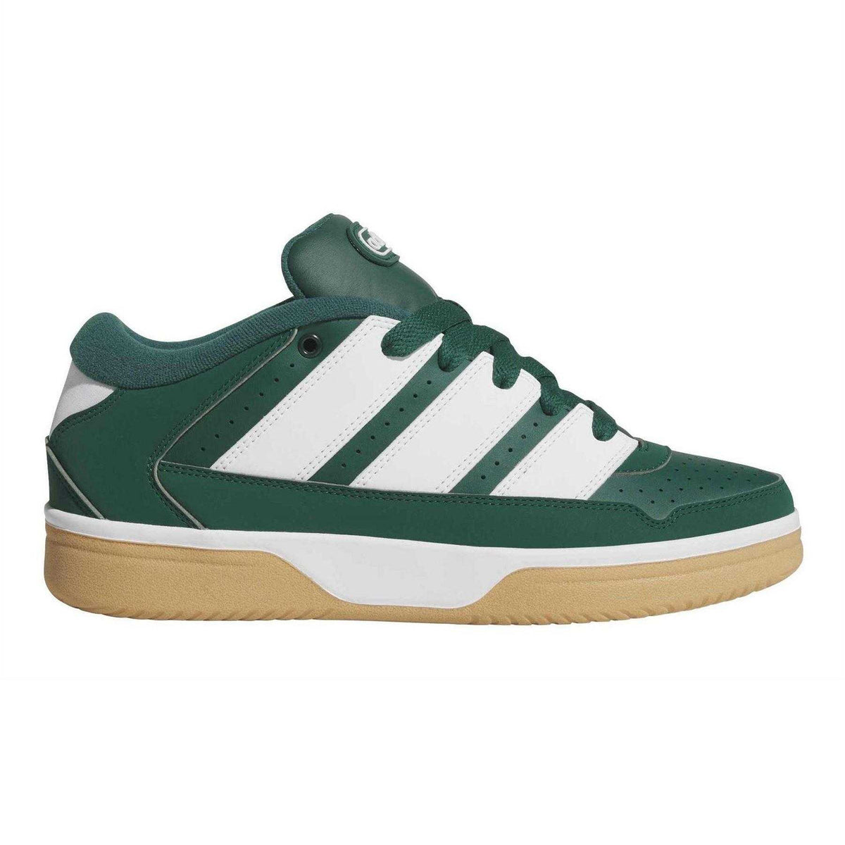 Collegiate Green - Front - Adidas Unisex Adult Break Start 3 Stripes Trainers