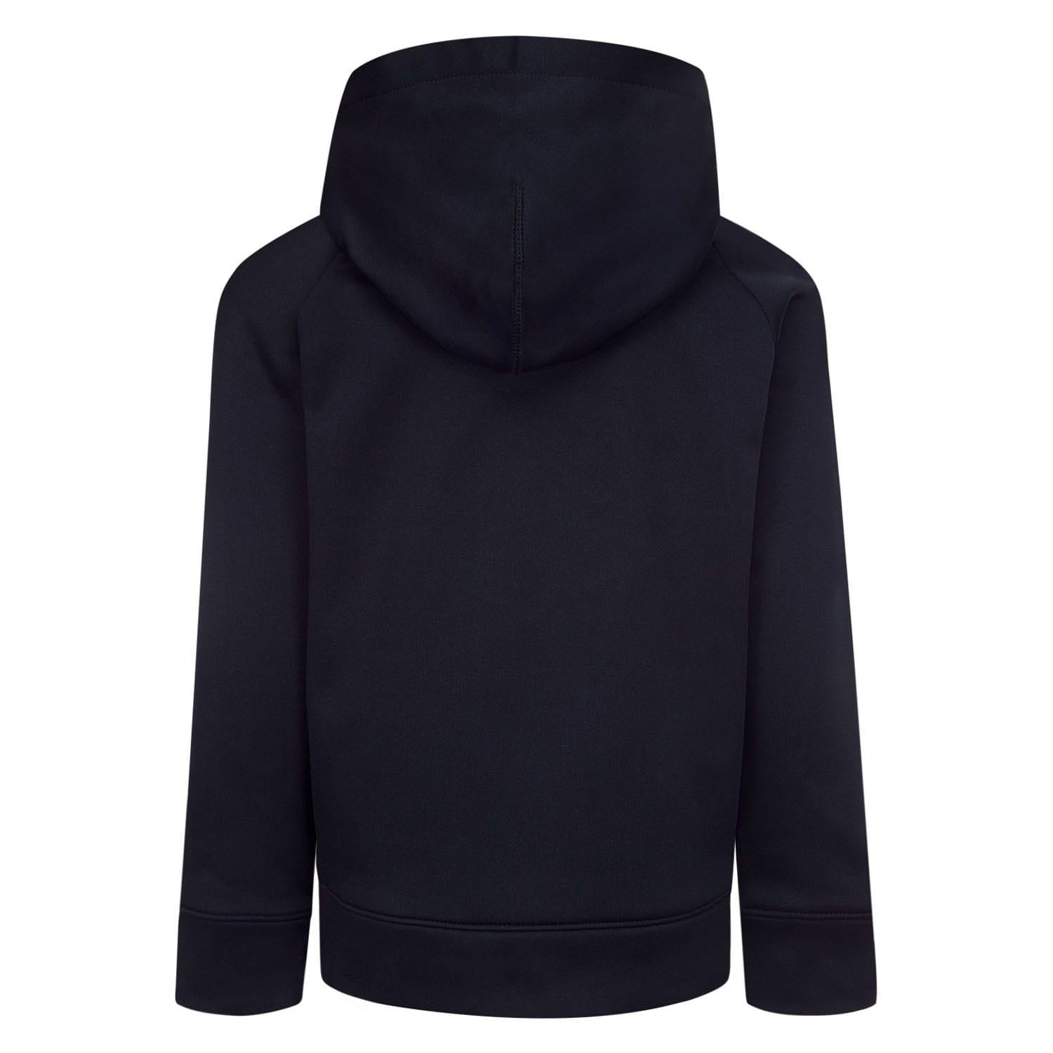 Black - Back - Nike Childrens-Kids Dri-FIT Hoodie