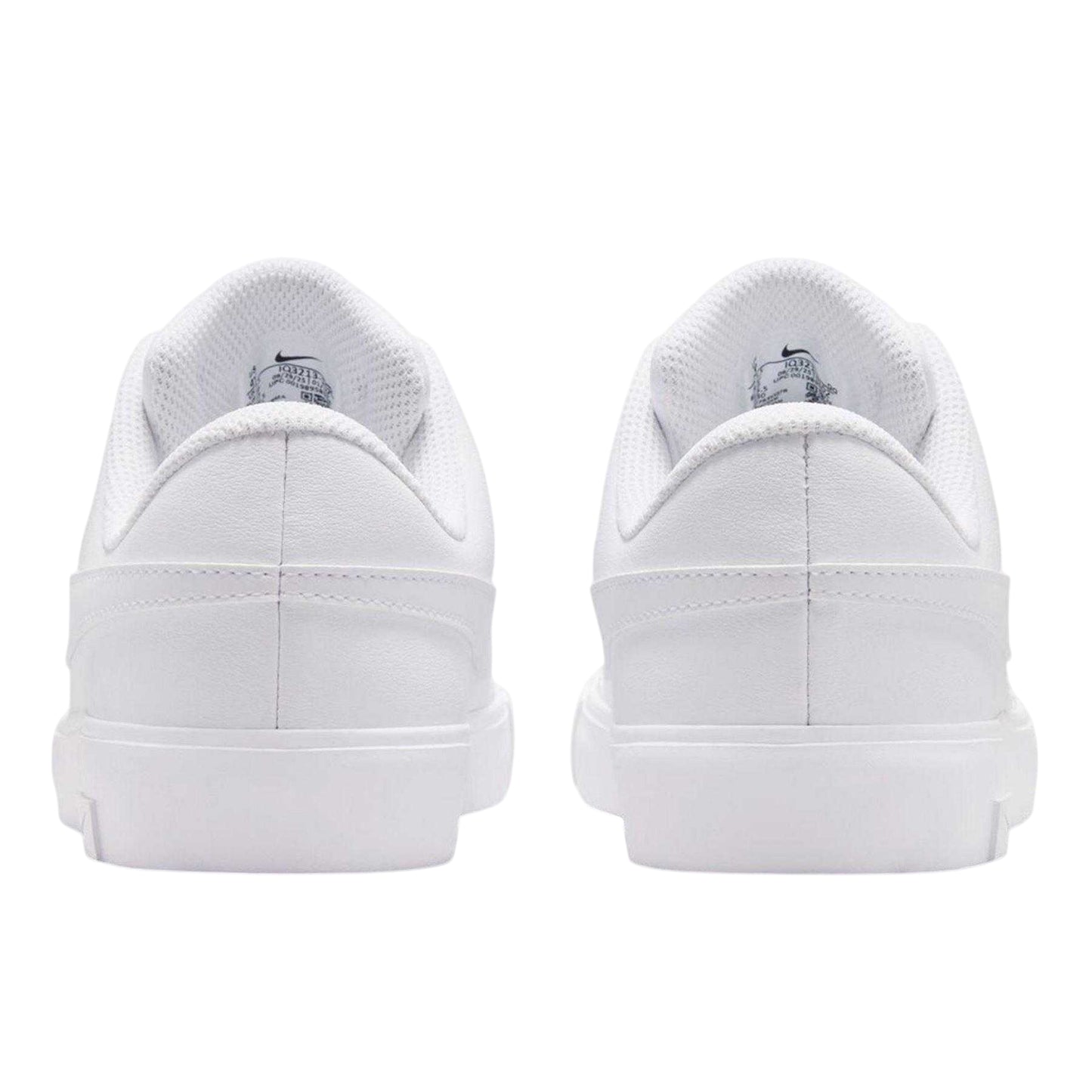 White - Back - Nike Childrens-Kids Court Legacy Swoosh Trainers