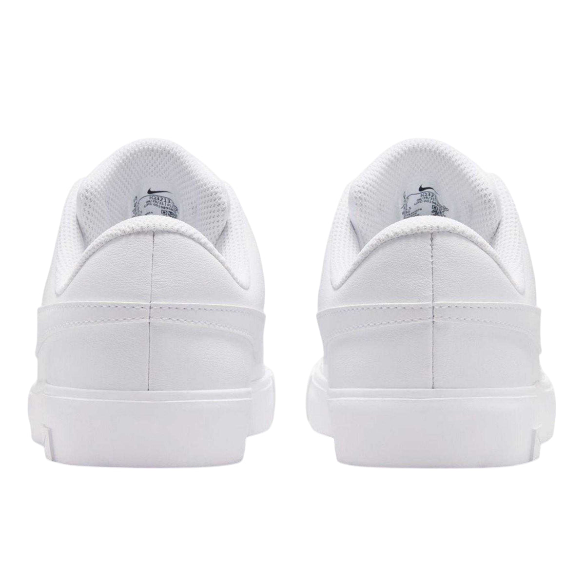 White - Back - Nike Childrens-Kids Court Legacy Swoosh Trainers