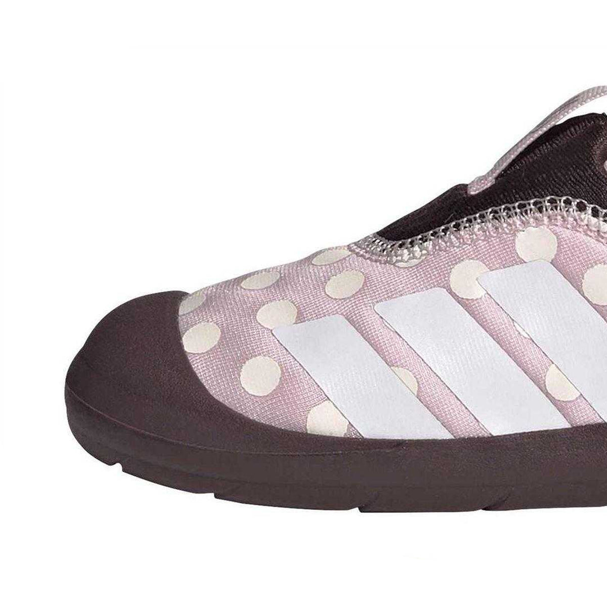 Pink-White-Black - Side - Adidas Girls Monofit Minnie Mouse Slip-on Trainers