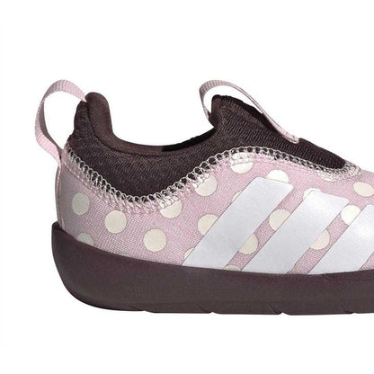 Pink-White-Black - Lifestyle - Adidas Girls Monofit Minnie Mouse Slip-on Trainers