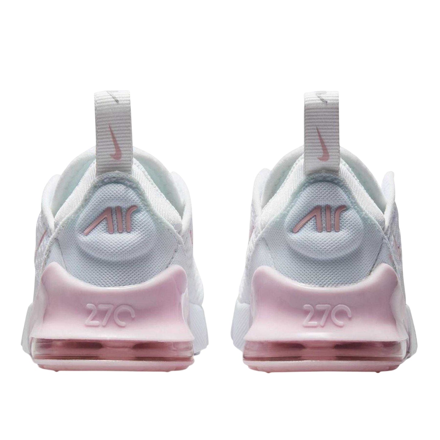 White-Pink - Back - Nike Toddler Air Max 270 Trainers