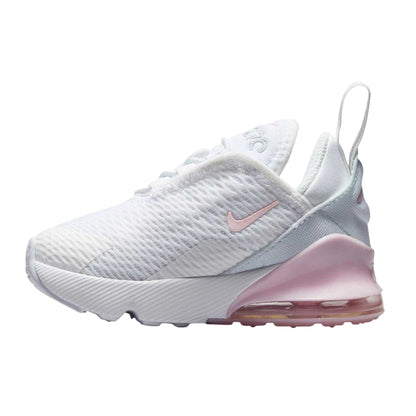 White-Pink - Side - Nike Toddler Air Max 270 Trainers