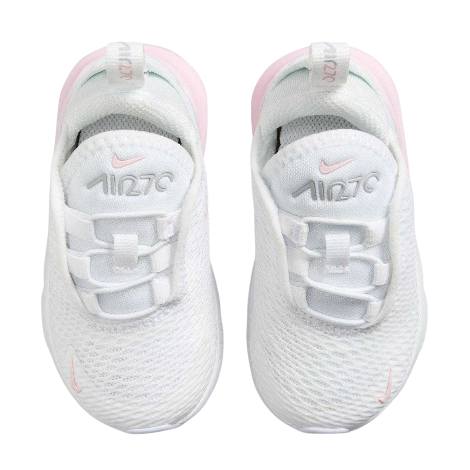 White-Pink - Lifestyle - Nike Toddler Air Max 270 Trainers