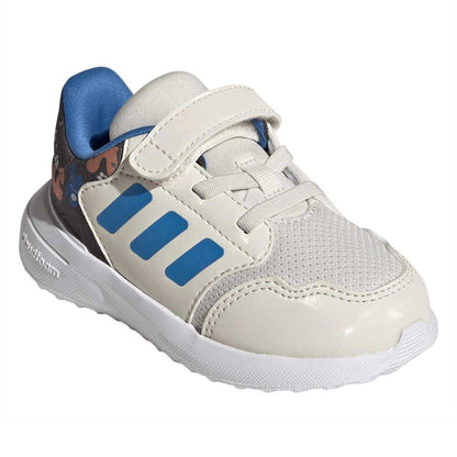 Off White-Lucid Blue - Pack Shot - Adidas Childrens-Kids Tensaur Run 3.0 Cloudfoam Trainers