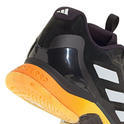 Black - Side - Adidas Womens-Ladies Avacourt 2 Tennis Shoes