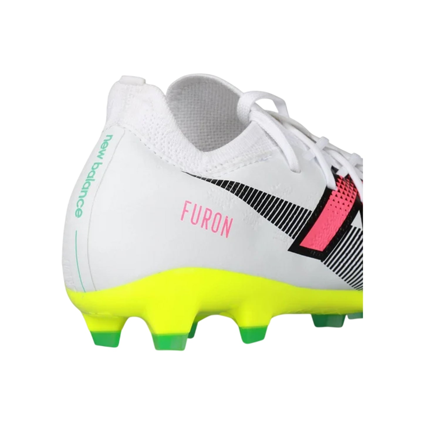 White - Back - New Balance Mens Furon Destroy V7 Football Boots