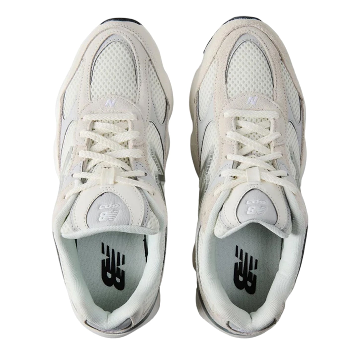 Off White - Side - New Balance Womens-Ladies 603 Suede Trainers