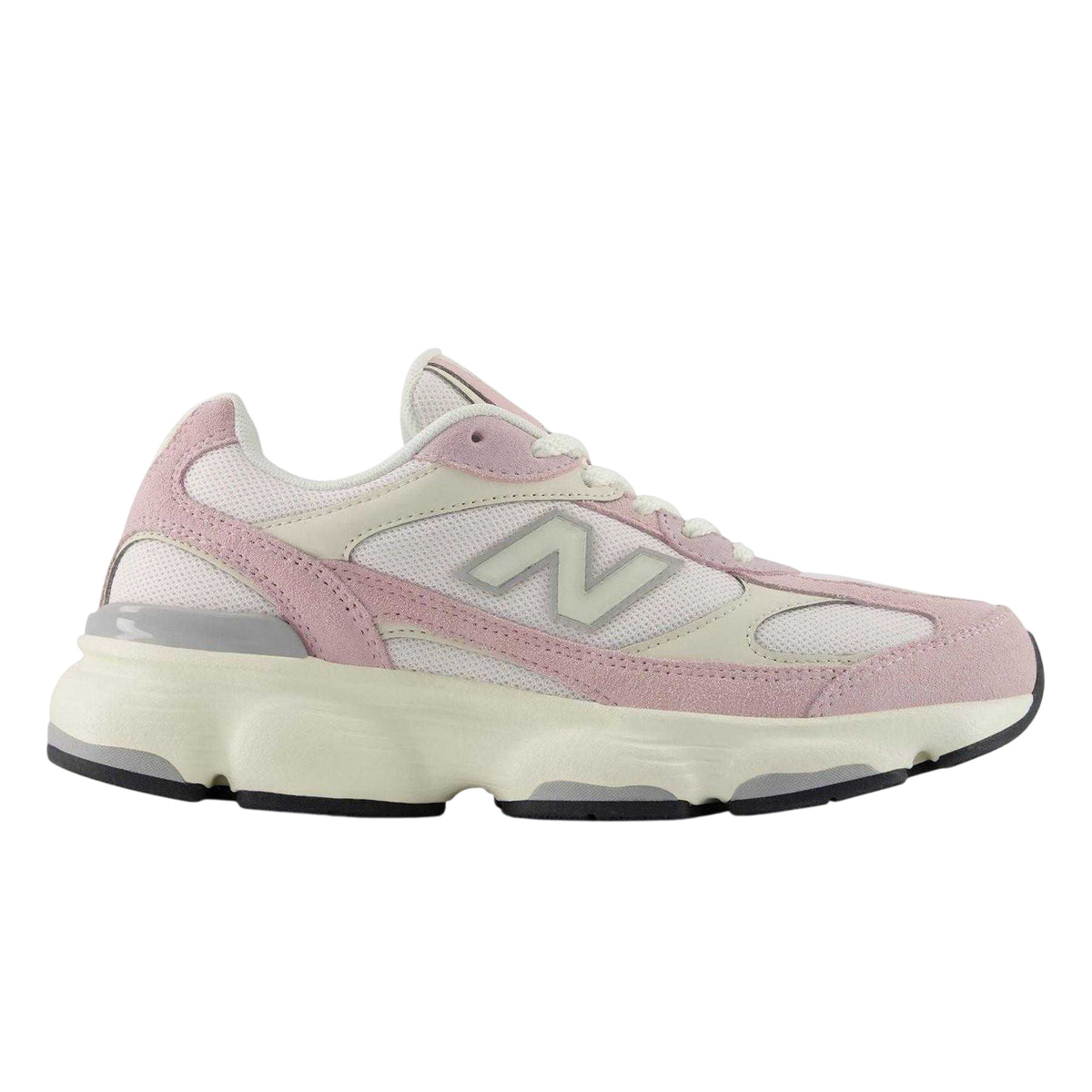 Pink Salt-Chalk - Front - New Balance Womens-Ladies 603 Suede Trainers