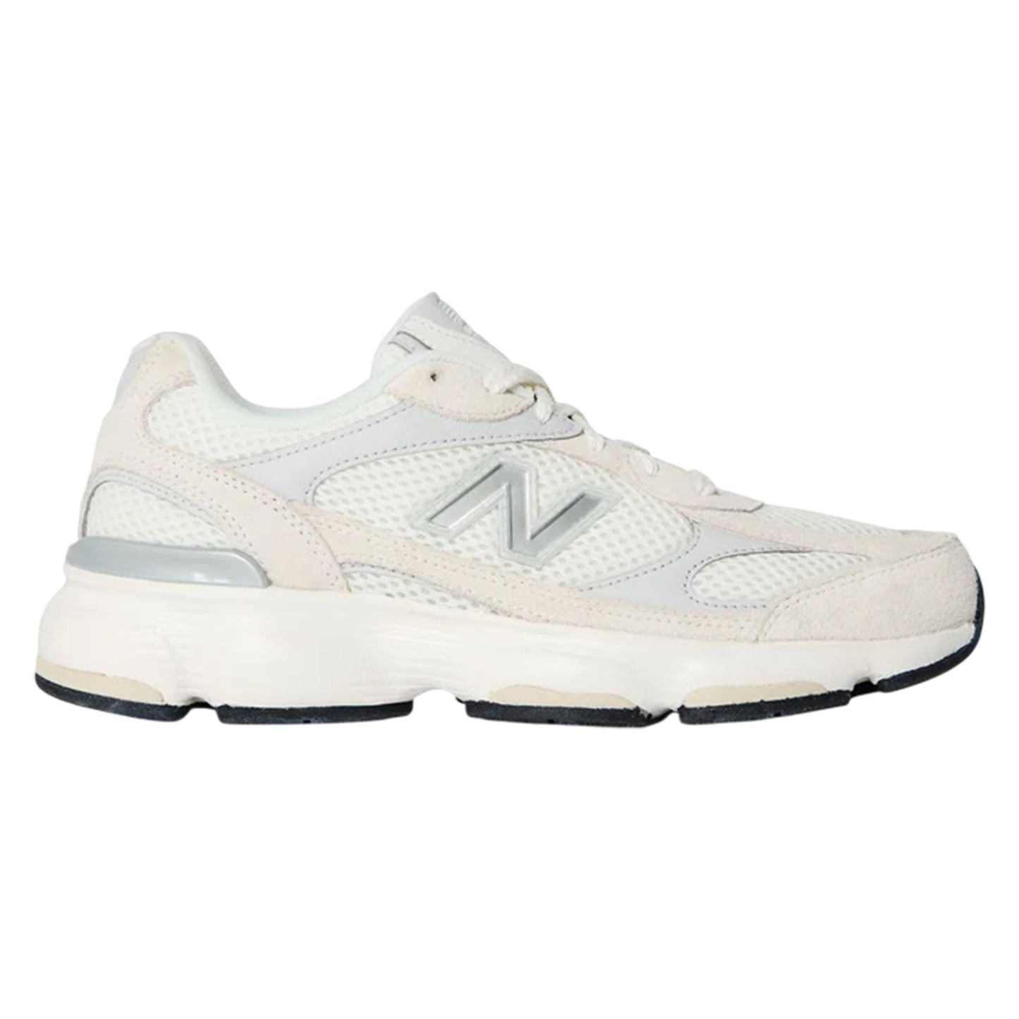 Off White - Front - New Balance Womens-Ladies 603 Suede Trainers