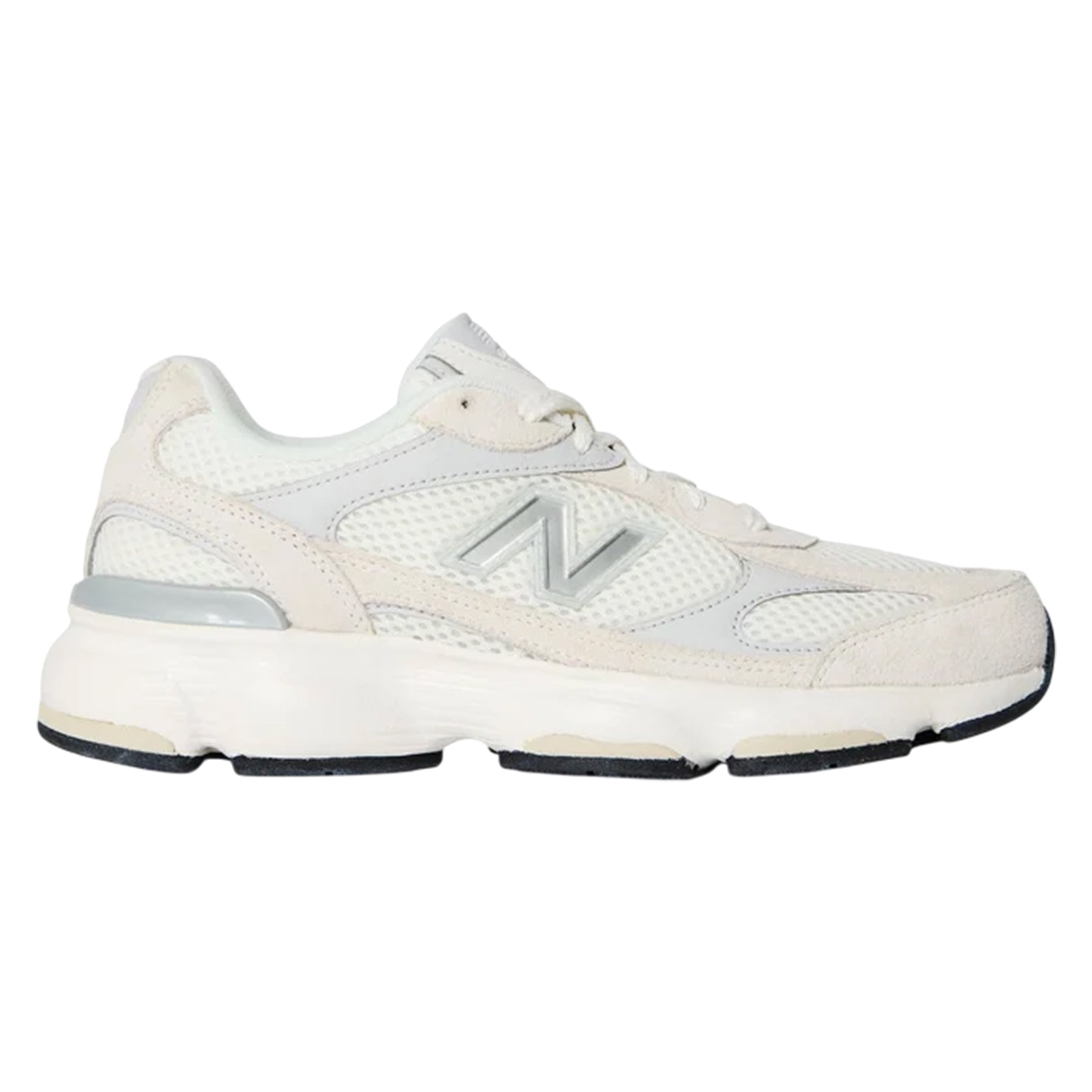 Off White - Front - New Balance Womens-Ladies 603 Suede Trainers