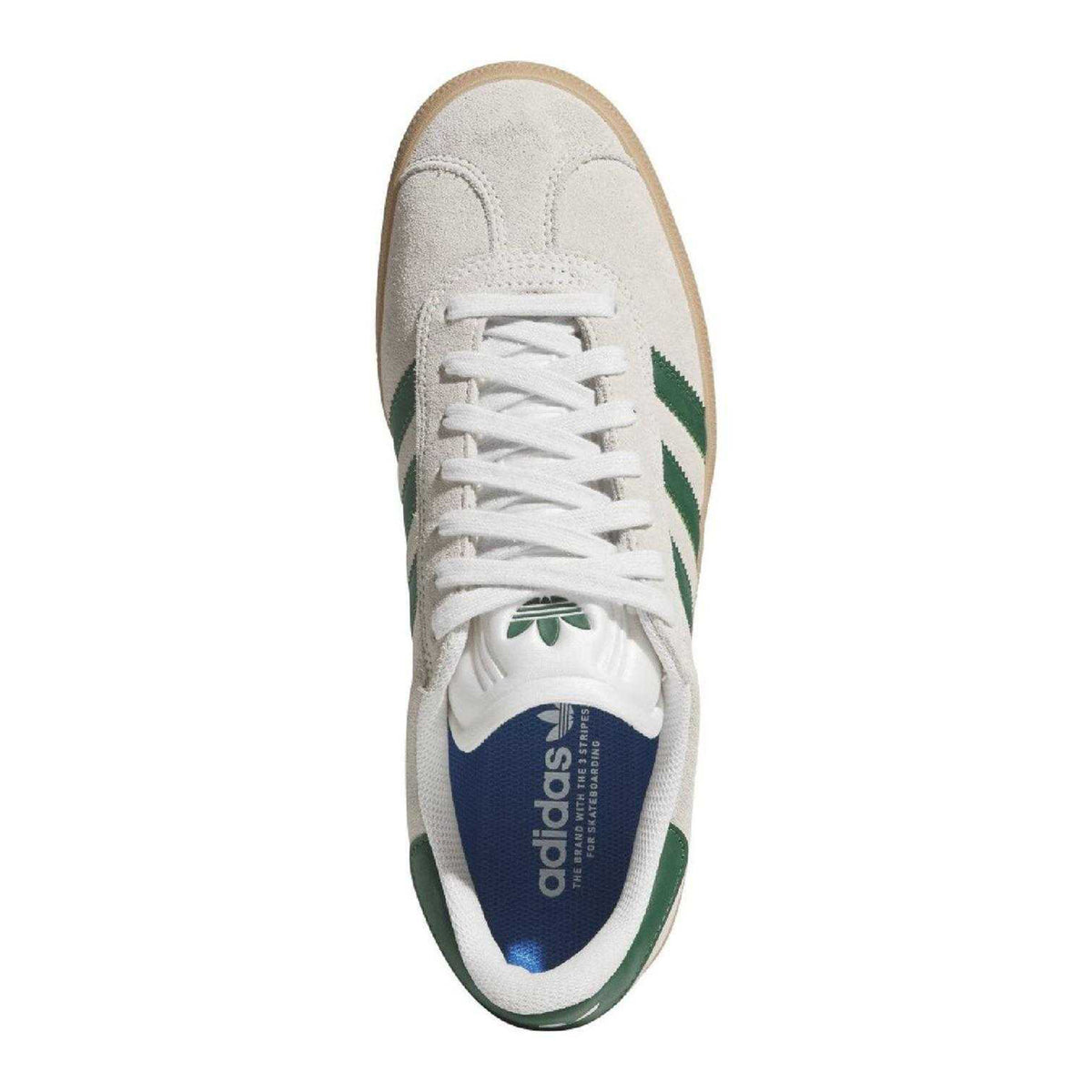 White - Lifestyle - Adidas Womens-Ladies Gazelle Advantage Suede Trainers