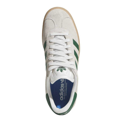 White - Lifestyle - Adidas Womens-Ladies Gazelle Advantage Suede Trainers