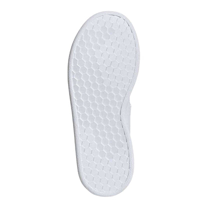 White-Pink - Lifestyle - Adidas Childrens-Kids Advantage Trainers